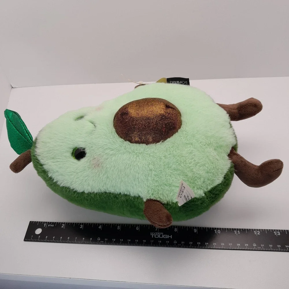 FAO Schwarz Tasties Sweet Friends Avocado‎ Plush 10